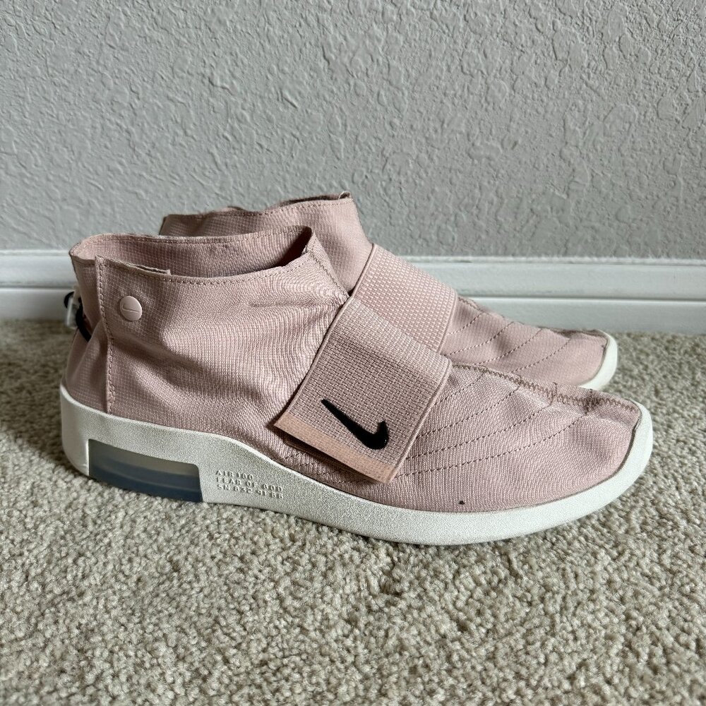 NIKE Womens Fear of God Moc Lifestyle Fashion Sneakers Pink Size 11